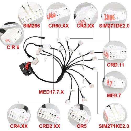 ME9.7 ECU Test Renew Cable for Benz Compatible 12 Type Models ECU - VXDAS Official Store