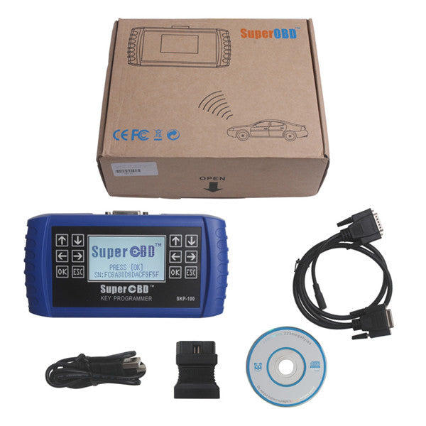 SuperOBD SKP-100 SKP100 Hand-Held OBD2 Key Programmer V1.5 Update Online - VXDAS Official Store