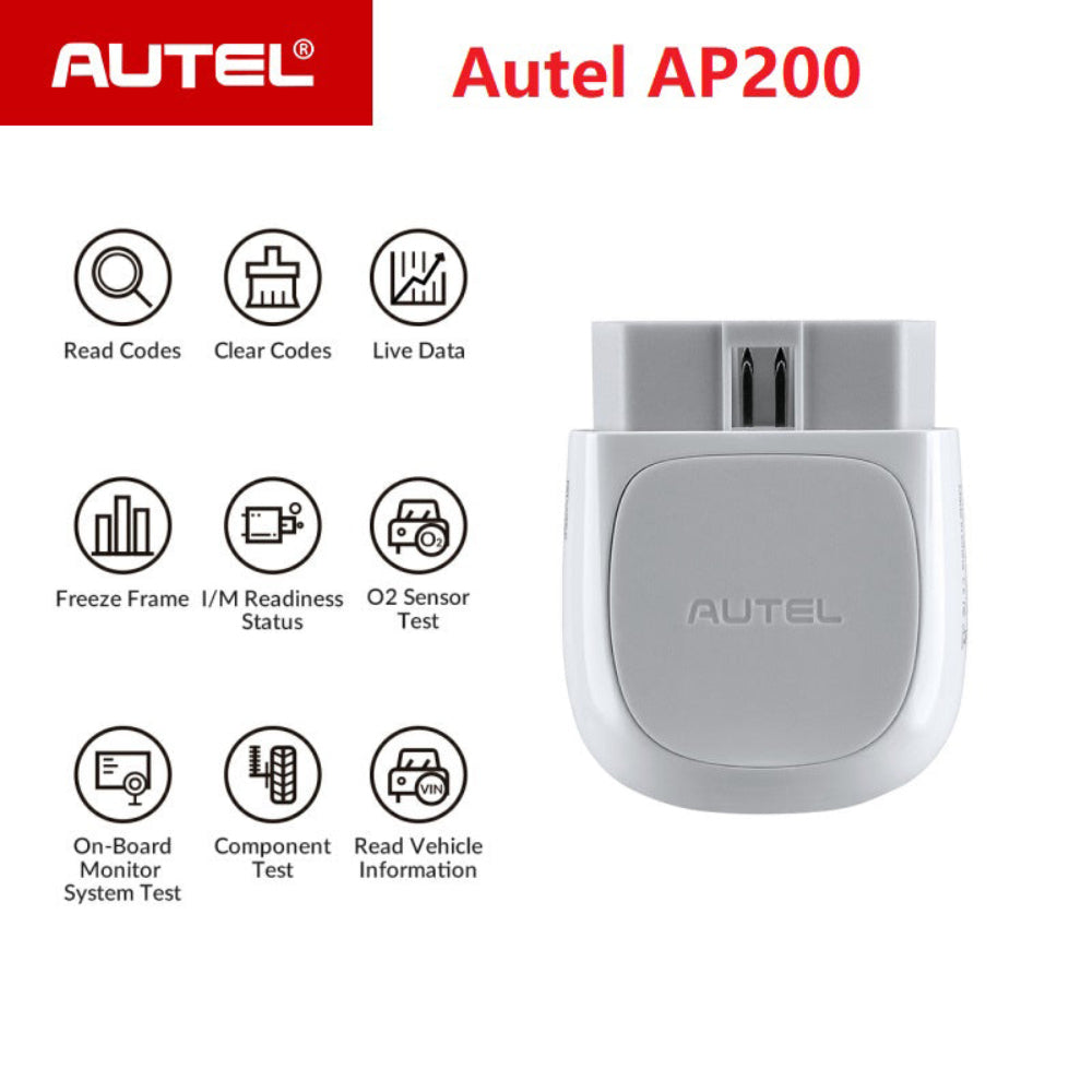 قارئ أكواد OBD2 بتقنية البلوتوث Autel AP200