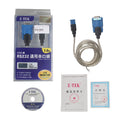 Z-TEK USB1.1 to RS232 Convert Connector (Can Work with Honda HDS HIM) - VXDAS Official Store