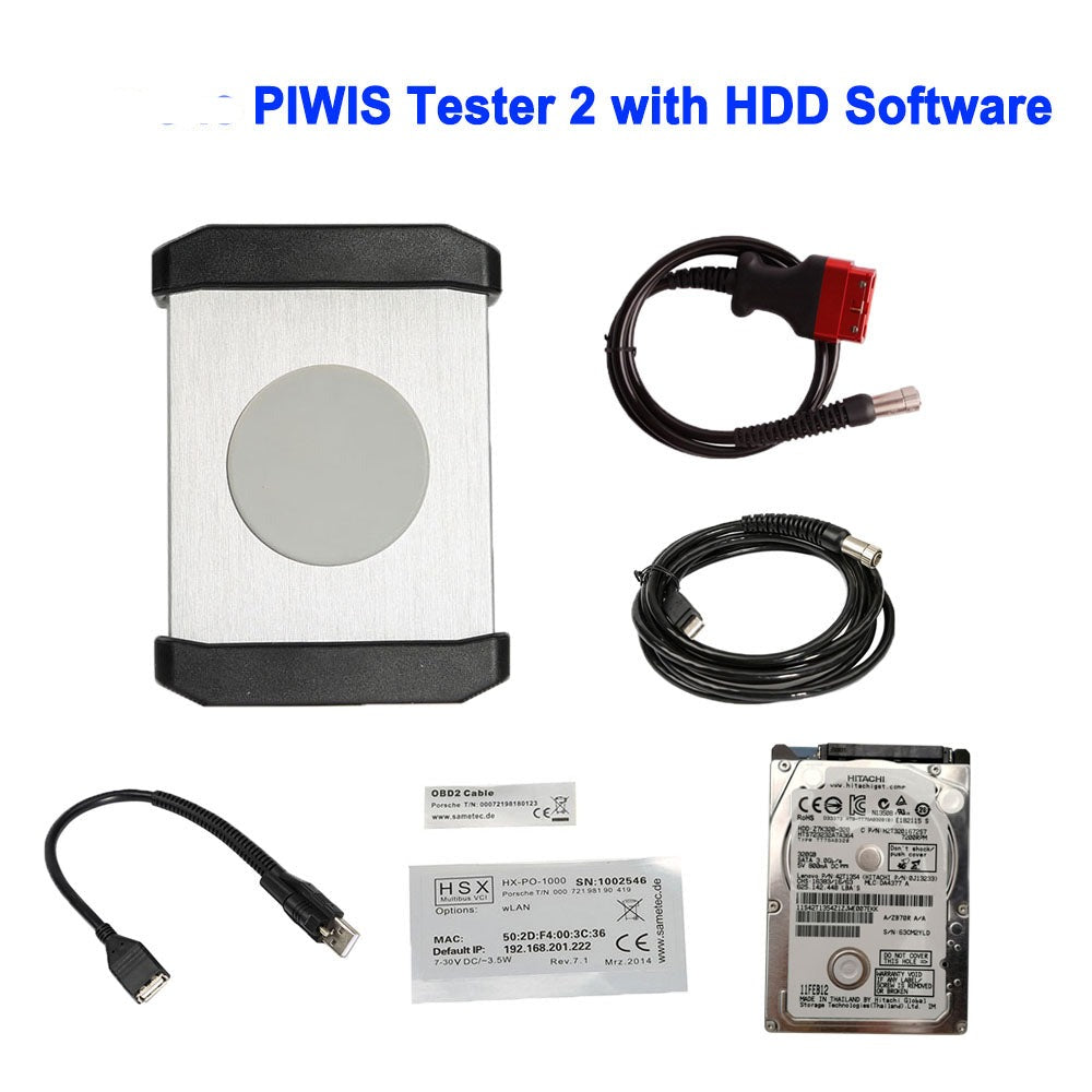 PIWIS Tester 2 PIWIS II For Porsche Diagnostic & Programming Tool with Piwis Tester 2 Software - VXDAS Official Store