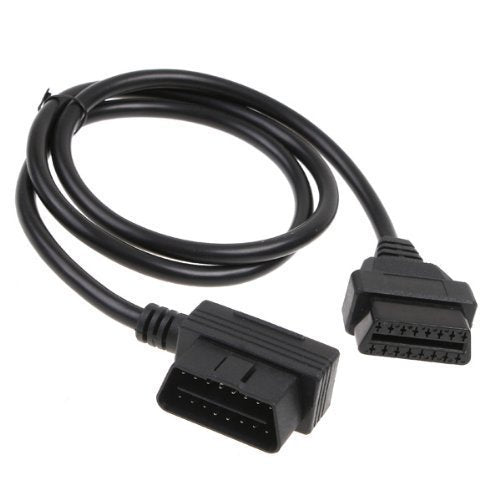 ELM327 OBDII 16pin Male to Female Extension Cable Diagnostic Extender - VXDAS Official Store