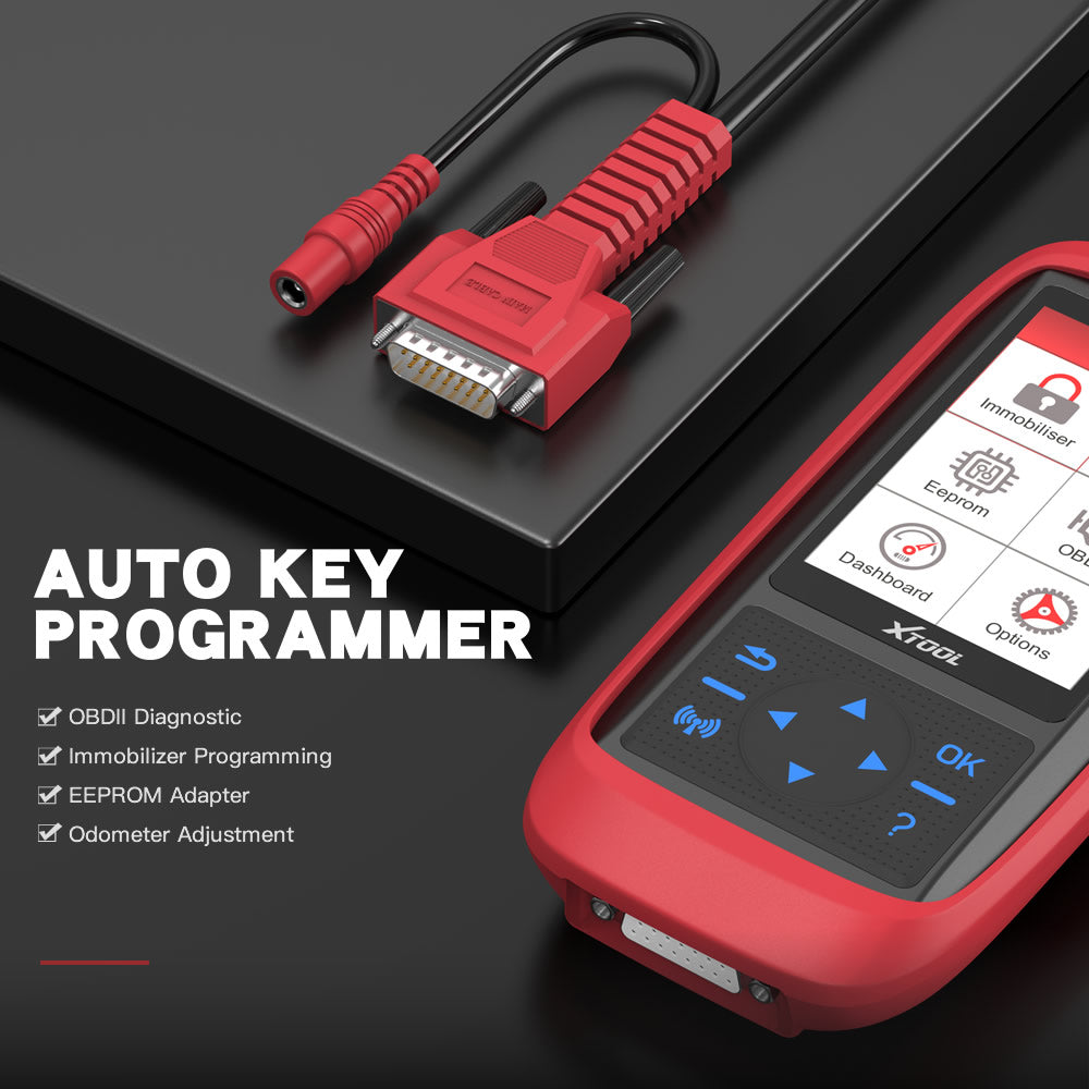 XTOOL X100 Pro2 Auto Key Programmer with EEPROM Adapter Support Mileage Adjustment - VXDAS Official Store