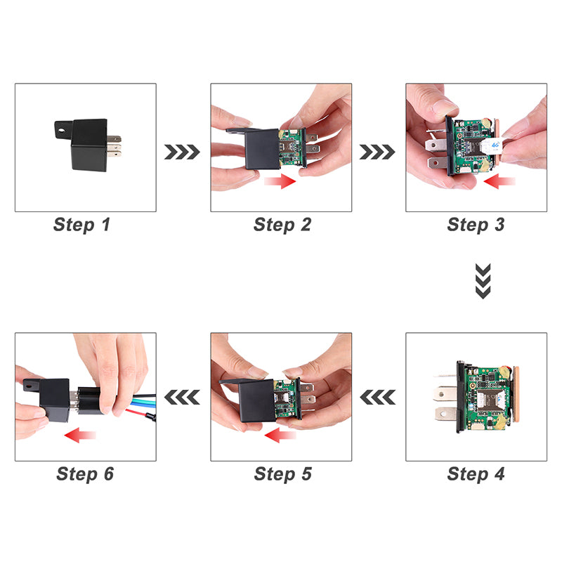 GSM Tracking Oil GPS Anti-theft Off Remote Relays Shock Control Device Power Tracker Car Locator Alarm Cut Monitoring - VXDAS Official Store