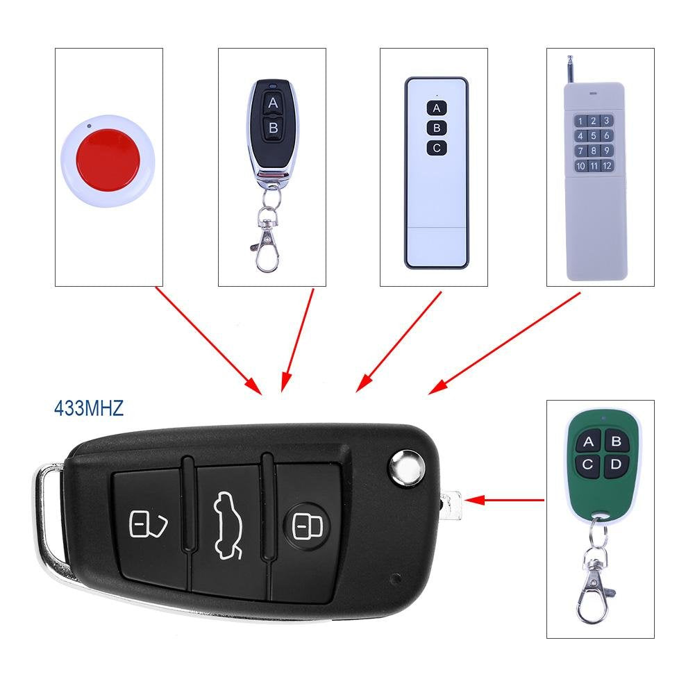 A6 Copy Remote Control Duplicator For PT/SC/LX/HX/HT 433MHz - VXDAS Official Store