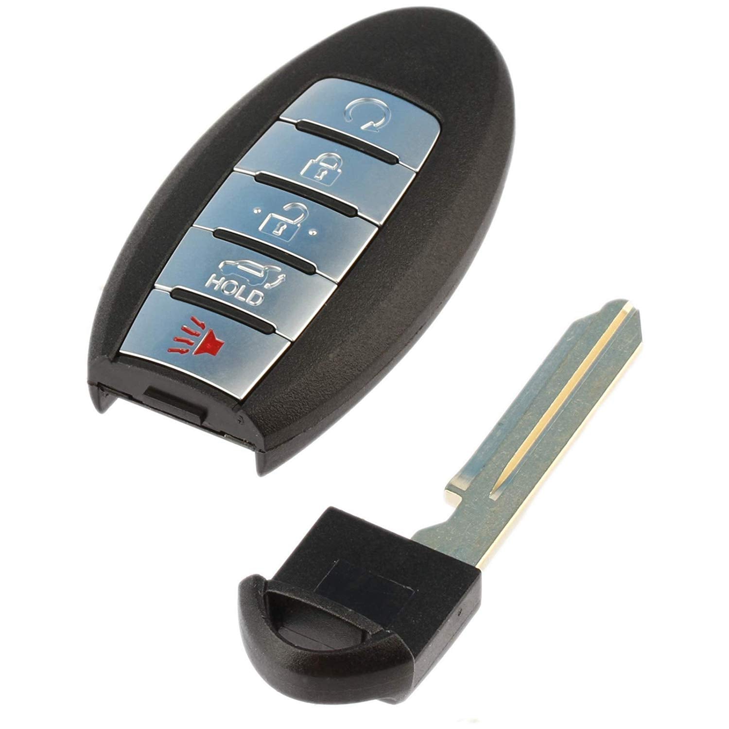 Car Remote Key for Nissan Patrol 5 Buttons 433.92MHz 10pcs/set - VXDAS Official Store