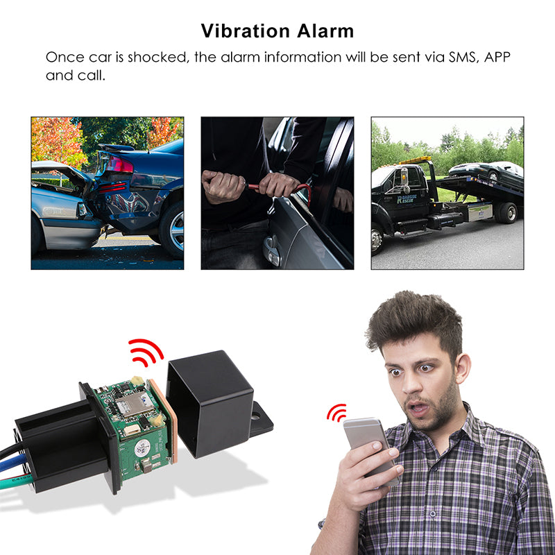 GSM Tracking Oil GPS Anti-theft Off Remote Relays Shock Control Device Power Tracker Car Locator Alarm Cut Monitoring - VXDAS Official Store