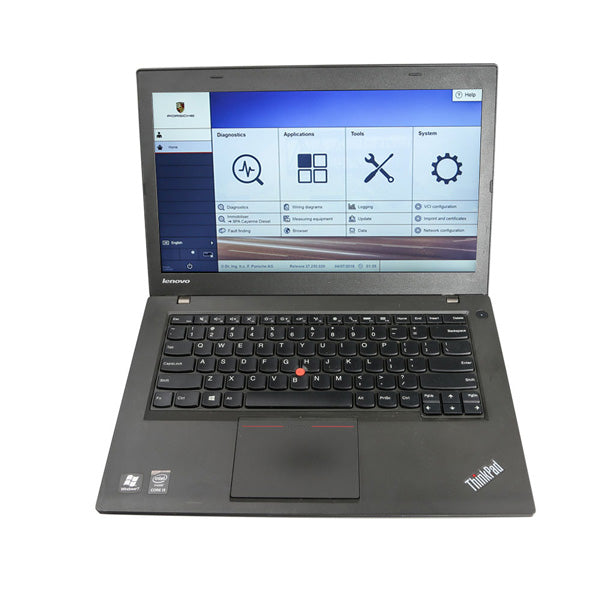 VXDIAG VCX-DoIP for Porsche Piwis Tester III with V37.900 Piwis Software on Lenovo T440P Laptop Ready to Use - VXDAS Official Store