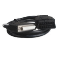 OBD II Adapter Plus OBD Cable Works with CKM100 and DIGIMASTER III for Key Programming - VXDAS Official Store