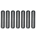 Grill Mesh Inserts Clip-in Honeycomb Grille Guards for 1997-2006 Jeep Wrangler TJ & Unlimited (Pack of 7) - VXDAS Official Store