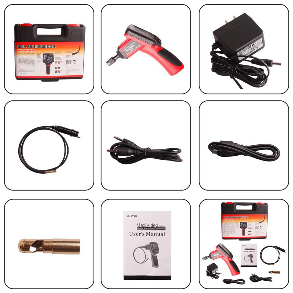 MaxiVideo MV400 Multipurpose Digital Inspection Videoscope with 5.5mm / 8.5mm Diameter Imager Head - VXDAS Official Store