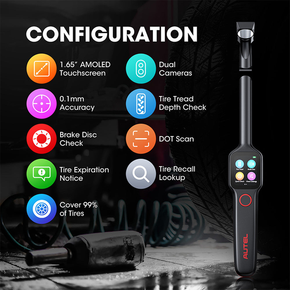 Autel TPMS Scan Tool Autel MaxiTPMS TBE200E Tire Brake Examiner