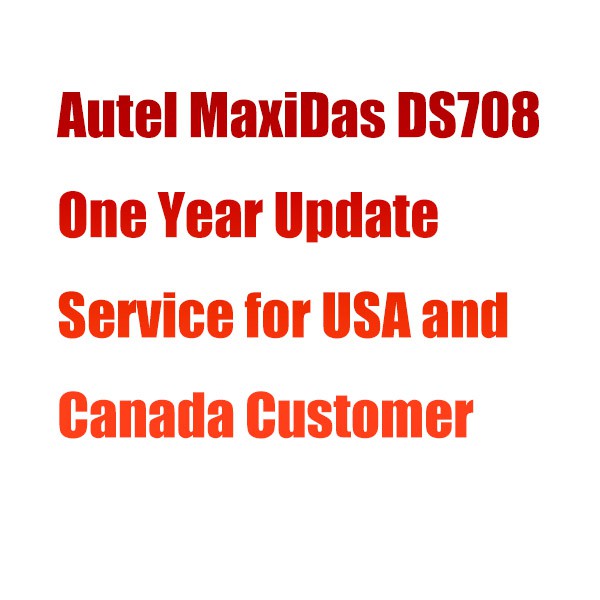 Autel MaxiDas DS708 One Year Update Service