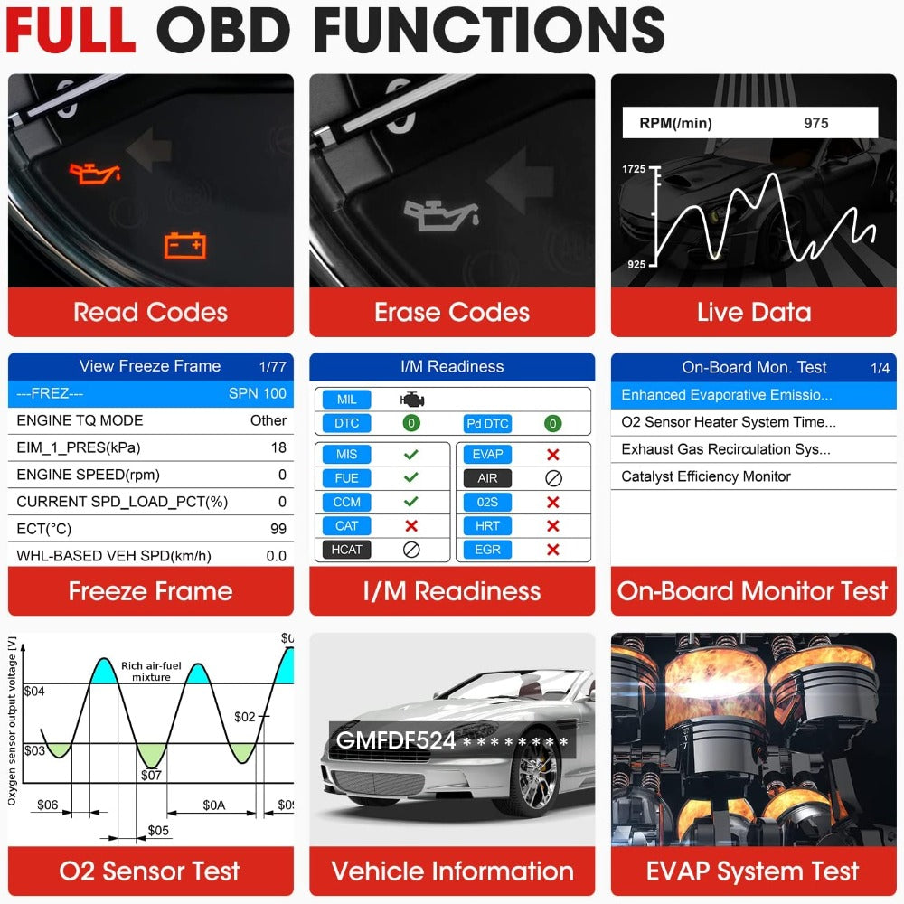 AutoLink AL539B full obd functions