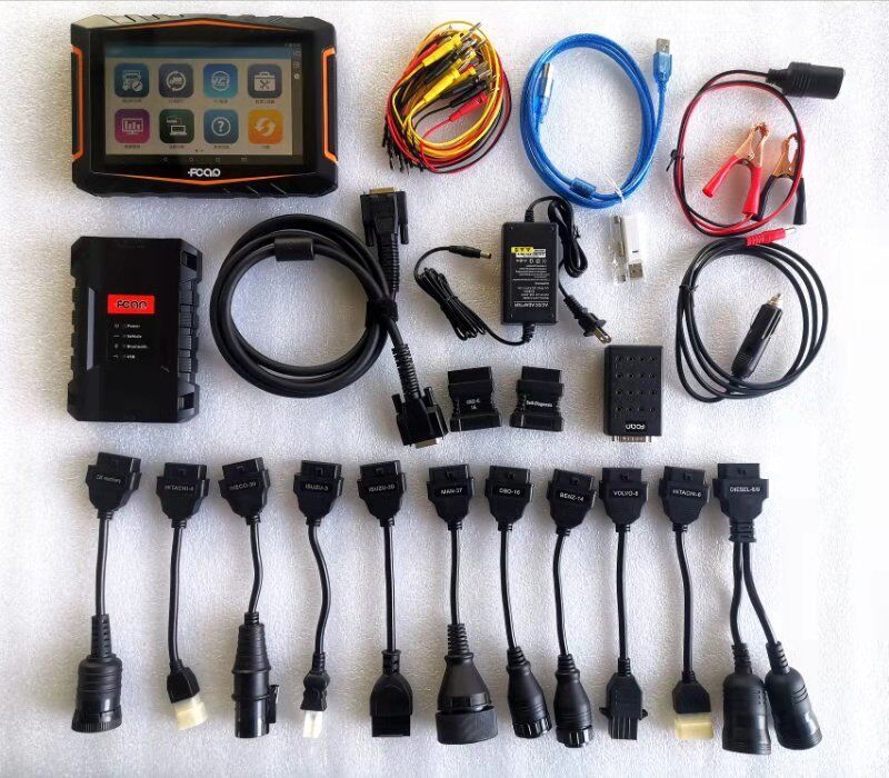 Fcar F508D HD Truck TabPro F508 D8 Diesel Vehicle Scanner Truck Diagnostic Tool