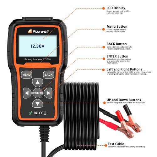 Foxwell BT-715 Battery Analyzer