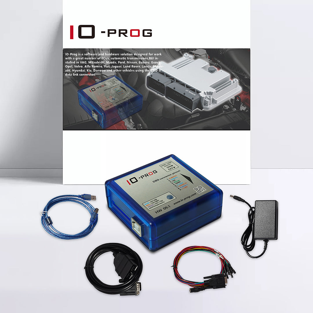 IO-PROG Programmer BD9 Connector Pinout IO Prog Same With I/O Terminal Multi Tool