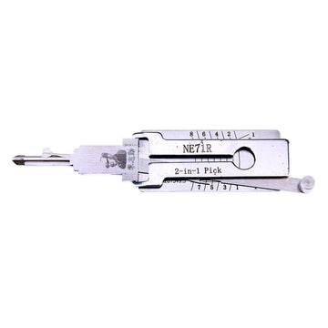 LISHI NE71R 2-in-1 Auto Lock and Decoder for Honda Louvre Peugeot Citroen