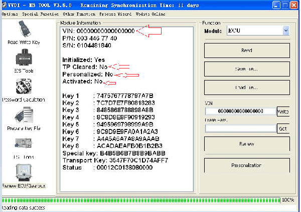 ME9.7 4.6L 4633CC V8/5.5L 5641CC V8 ECU ECM Engine Computer Programming Compatible with All Series of 272/273 Engine  for B-enz