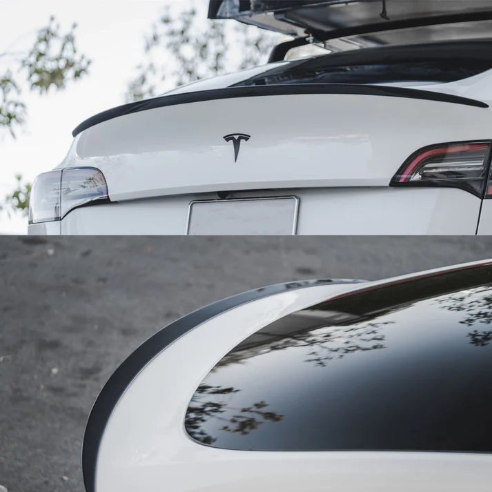 Wing Spoiler For Tesla Model 3 & Model Y-Real Molded Carbon Fiber – VXDAS  Official Store
