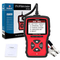 VIDENT iBT200 9V-36V Battery Tester for 12V Passenger Cars and 24V Heavy Duty Trucks 100 to 2000 CCA Car Battery Analyzer