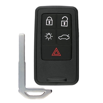 Car Key Remote for Volvo V40(2013+), Volvo S60(2009+), Volvo V60(2009+), Volvo XC60(2009+), Volvo V70(2008-2016), Volvo XC70(2008-2016), Volvo S80(2007-2016) 433MHz 10pcs/set - VXDAS Official Store