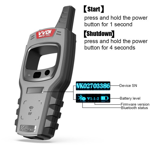 Xhorse VVDI Mini Key Tool Remote Key Programmer Global Version