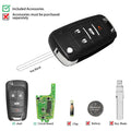 Xhorse XKBU01EN Universal Remote Key Fob 4 Buttons Buick Style for VVDI Key Tool English Version