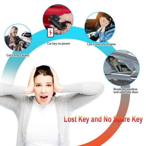 Xhorse XKBU01EN Universal Remote Key Fob 4 Buttons Buick Style for VVDI Key Tool English Version