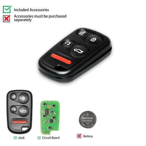 Xhorse XKHO03EN Universal Remote Key for VVDI Key Tool