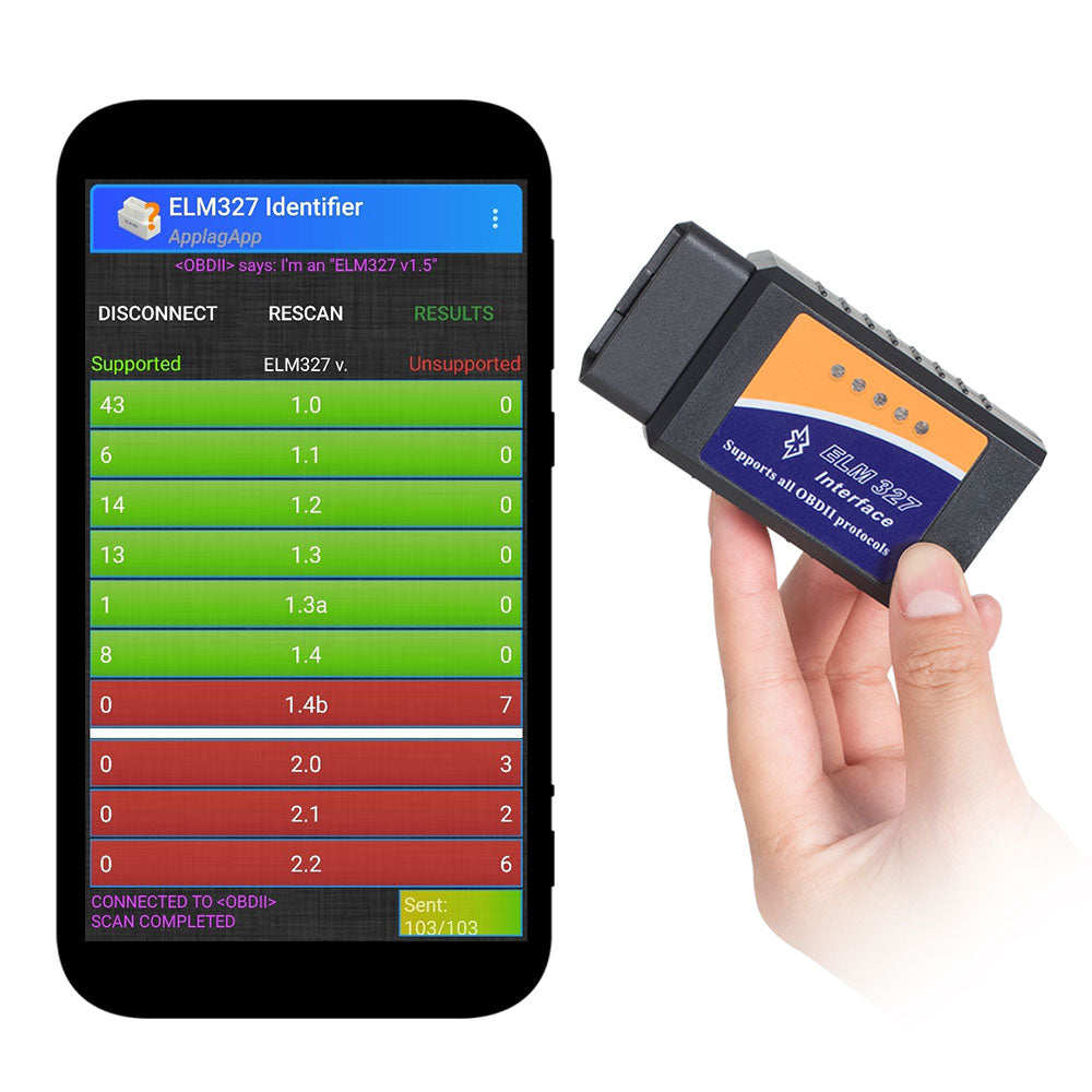 ELM327 OBD2 Wireless WIFI Car Diagnostic Tool OBD II Scanner for iOS Android